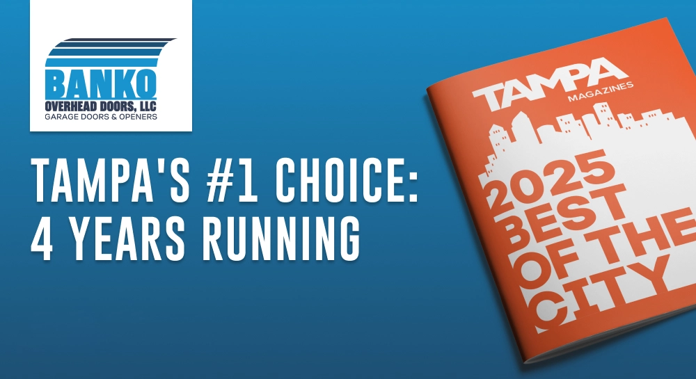 banko overhead doors named best of city tampa 2025